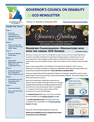 GCD Newletter Volume 11 Number 6