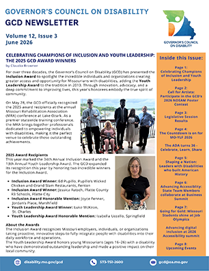 GCD Newletter Volume 12 Number 3