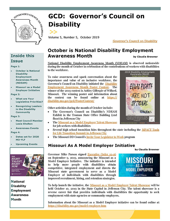 State of Missouri Disability Portal